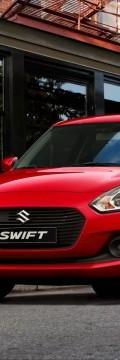 SUZUKI Swift V 1.2 MT (91hp) Características técnicas
SUZUKI Swift V 1.2 MT (91hp) Características técnicas