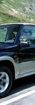 SUZUKI Vitara Cabrio (ET,TA) 1.6 16V (ET) (97 Hp) Τεχνικά χαρακτηριστικά
