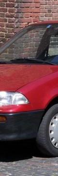 SUZUKI Swift II (AH,AJ) 1.6 (SF416,AH14) (95 Hp) Τεχνικά χαρακτηριστικά
