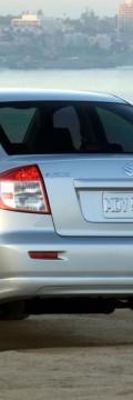 SUZUKI SX4 Sedan 1.6 i 16V VVT 2WD (107 Hp) AT Τεχνικά χαρακτηριστικά
