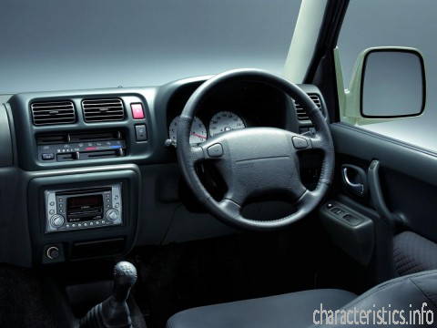 SUZUKI Покоління
 Jimny Cabrio (FJ) 1.3 i 16V 4WD (80 Hp) Технічні характеристики
