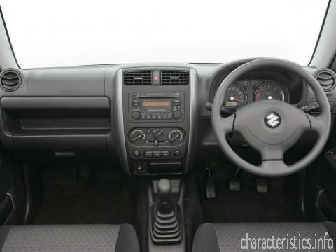 SUZUKI Покоління
 Jimny (3th) 1.3 (85 Hp) 5MT 4WD Технічні характеристики
