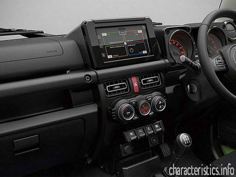 SUZUKI Покоління
 Jimny IV (JB64) 1.5 (102hp) 4x4 Технічні характеристики
