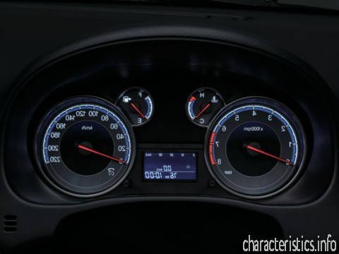 SUZUKI Поколение
 SX4 facelift 1.6 VVT 5MT 4WD (120Hp) Технические характеристики
